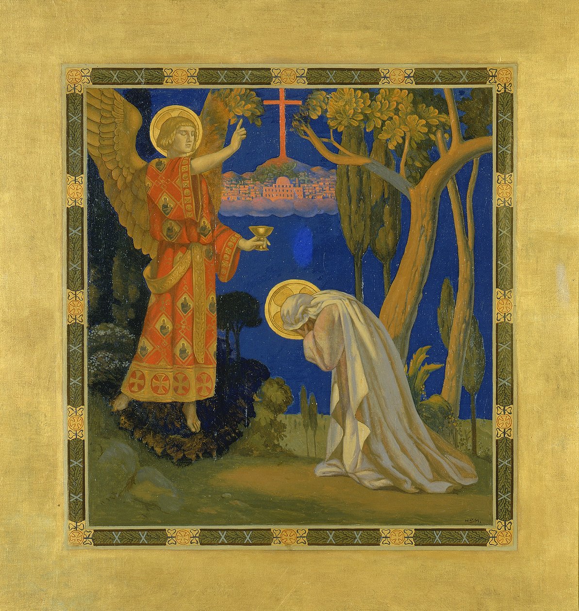Getsemane, 1915-1925. av H. Siddons Mowbray