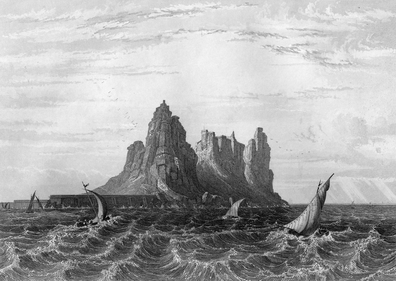 Gibraltar, 1857. av H. Winkles