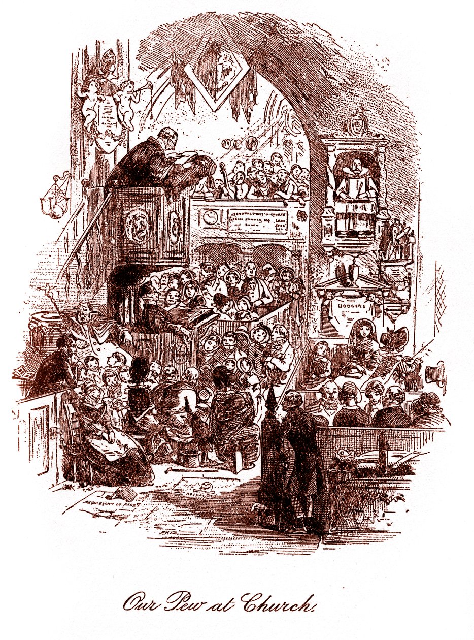 David Copperfield av Hablot Knight Browne