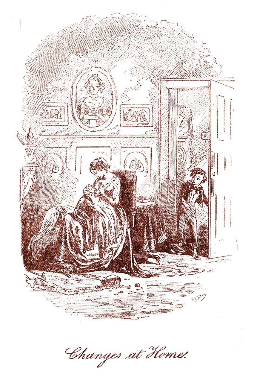 David Copperfield av Hablot Knight Browne