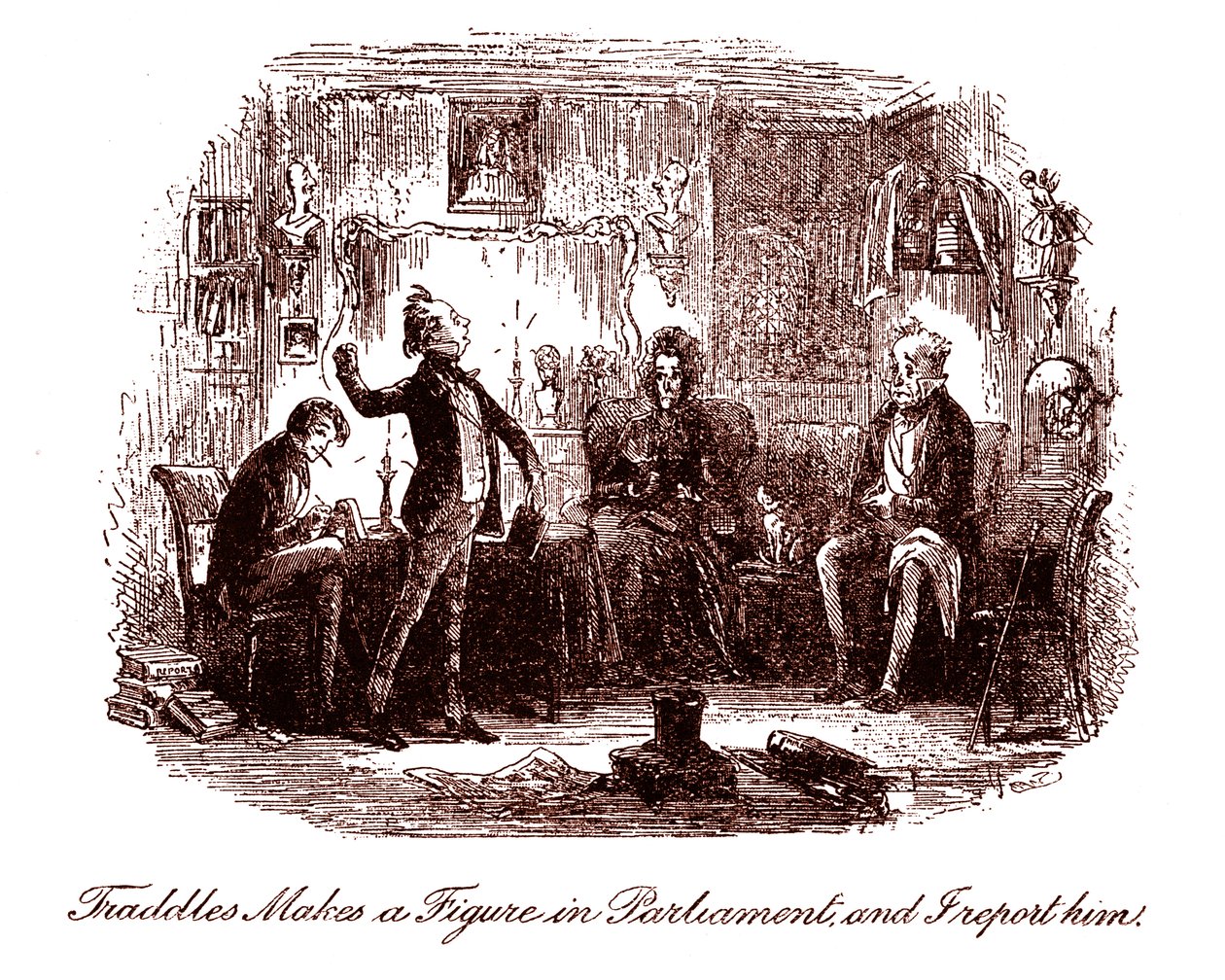 David Copperfield av Hablot Knight Browne