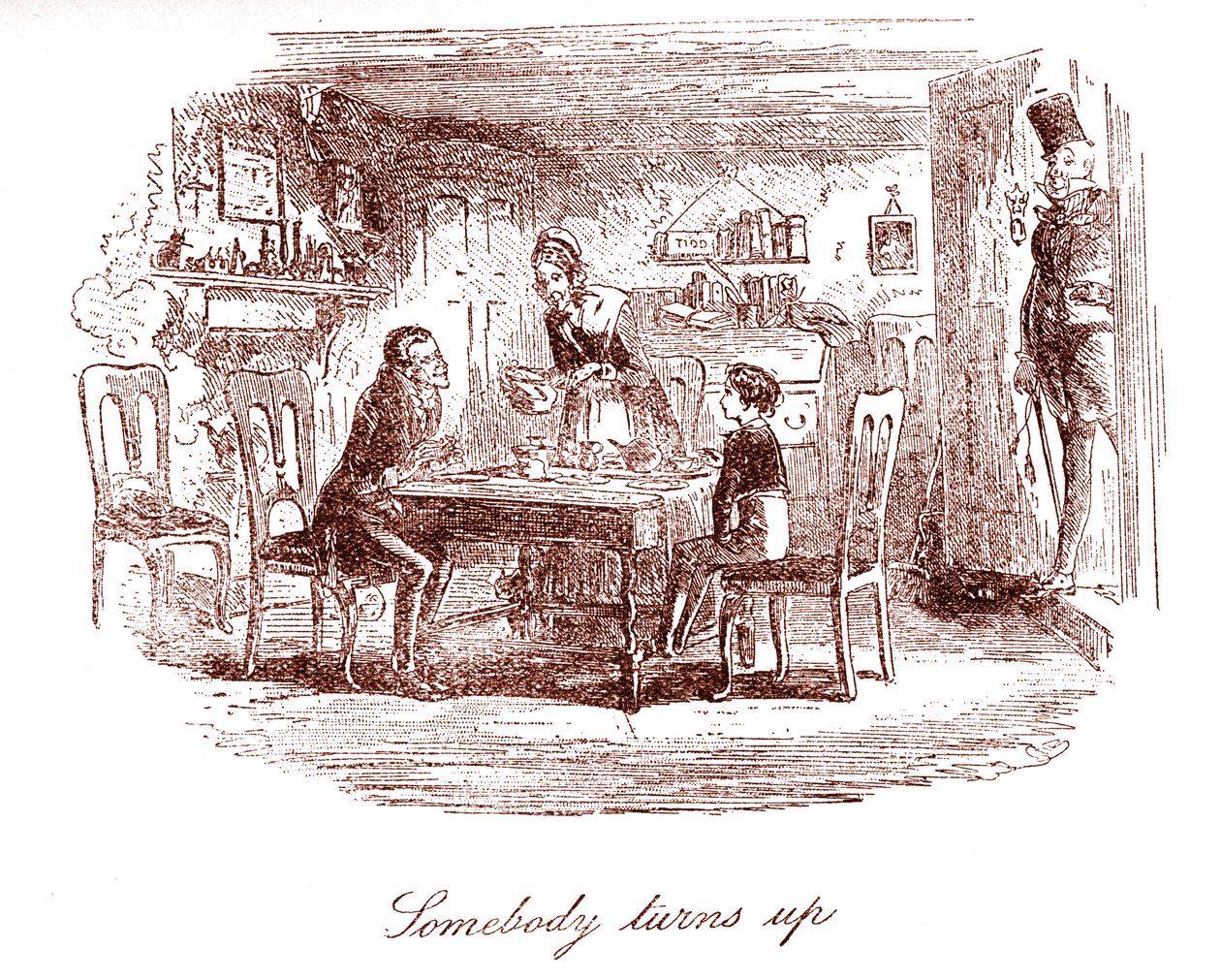 David Copperfield av Hablot Knight Browne