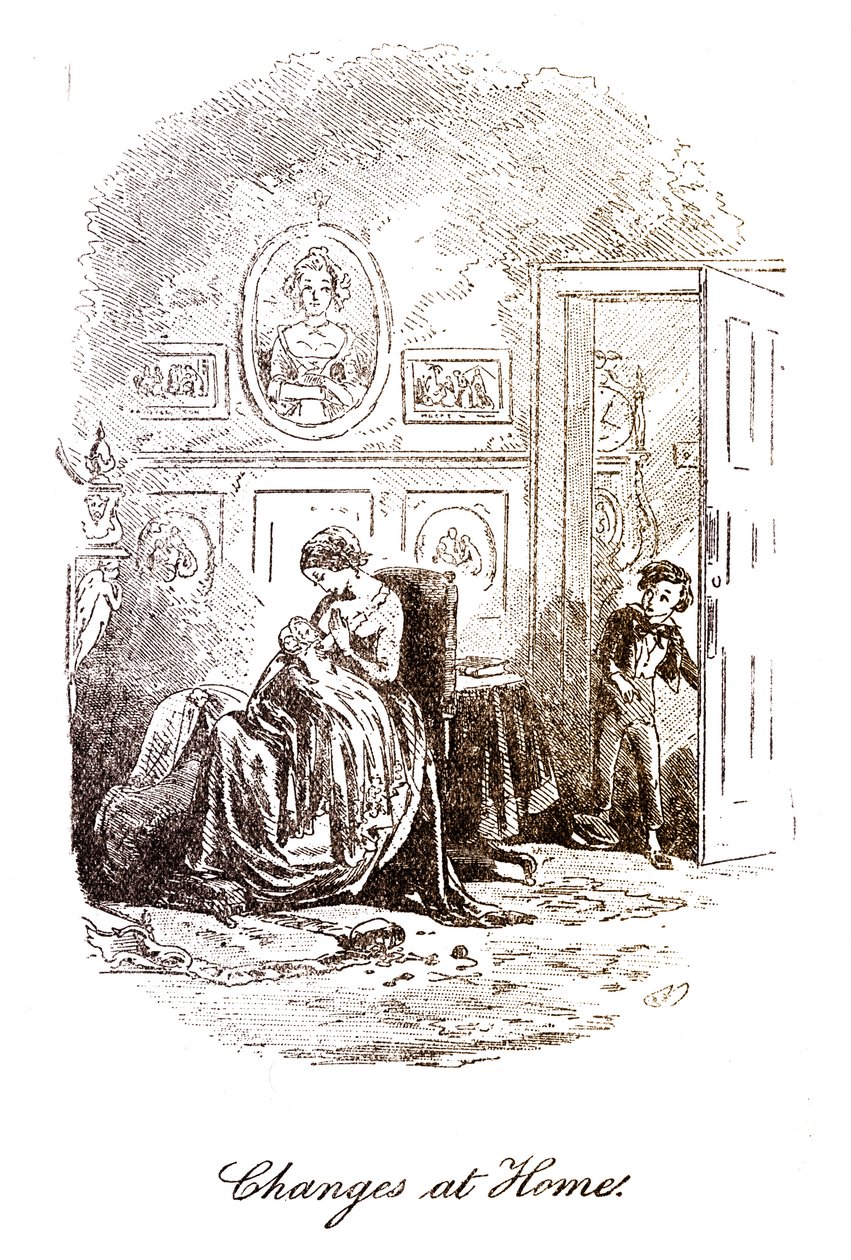 David Copperfield av Hablot Knight Browne