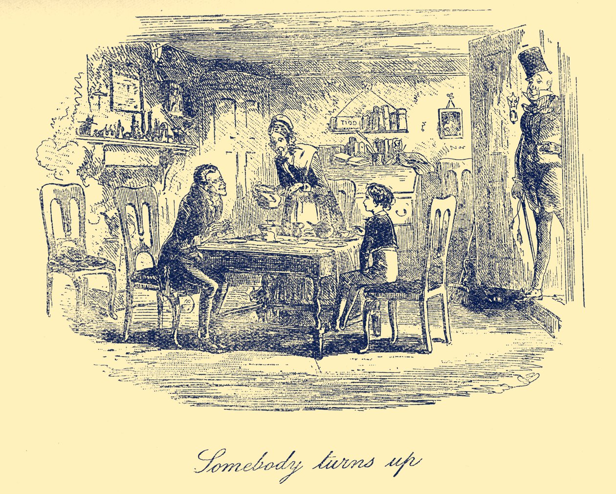 David Copperfield av Hablot Knight Browne