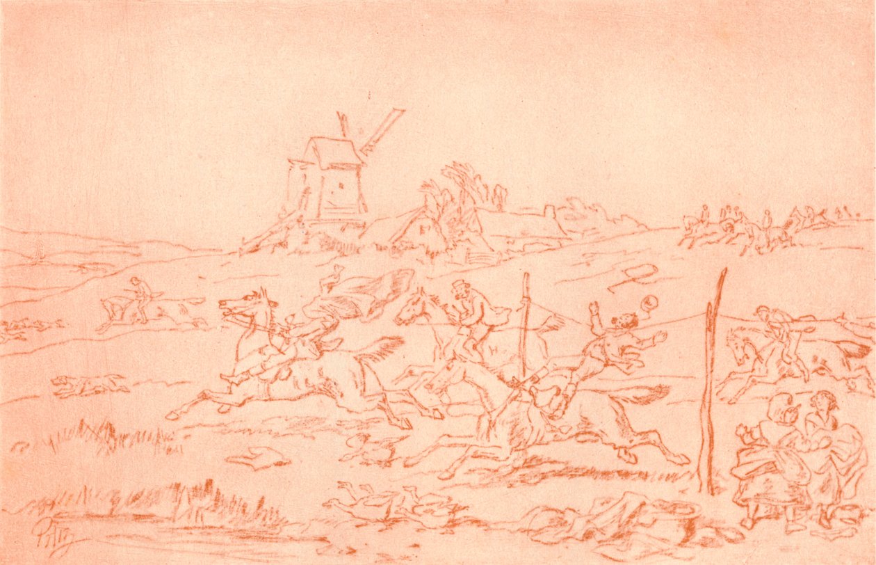 Varevask!, c1860, 1922 av Hablot Knight Browne