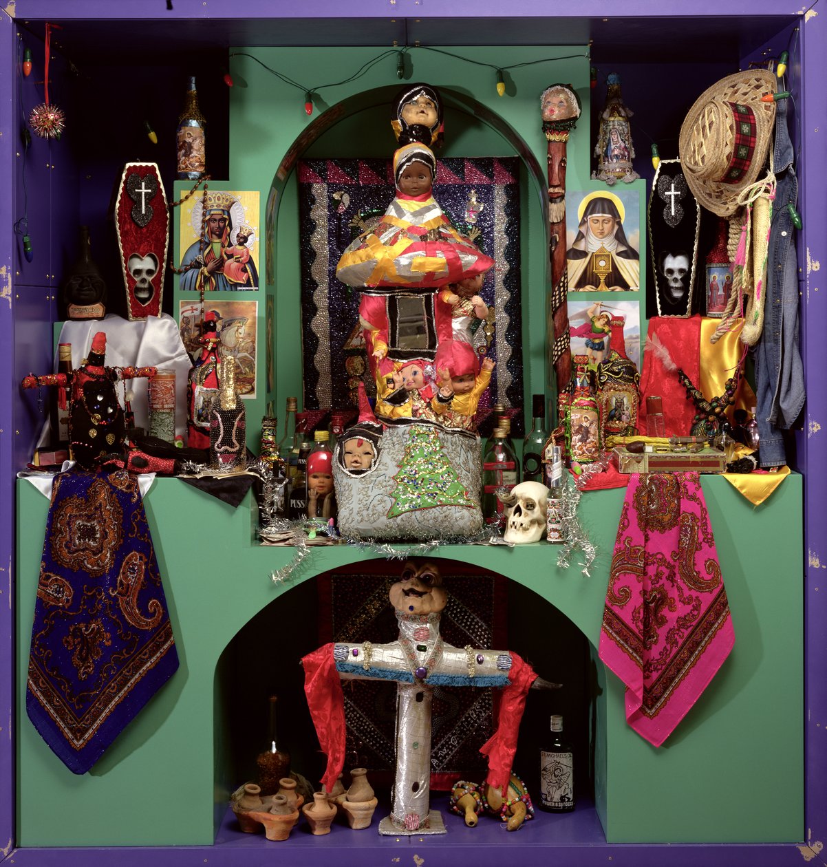 Voodoo-alteret av Haitian School