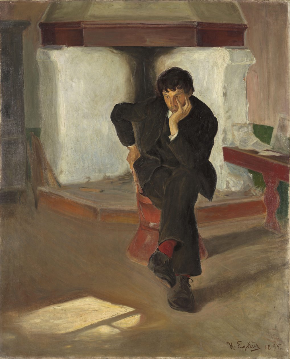 The Dreamer. The Artist Torleiv Stadskleiv av Halfdan Egedius