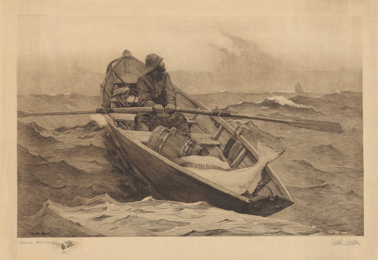 Tåkevarsel av Hamilton Hamilton after Winslow Homer