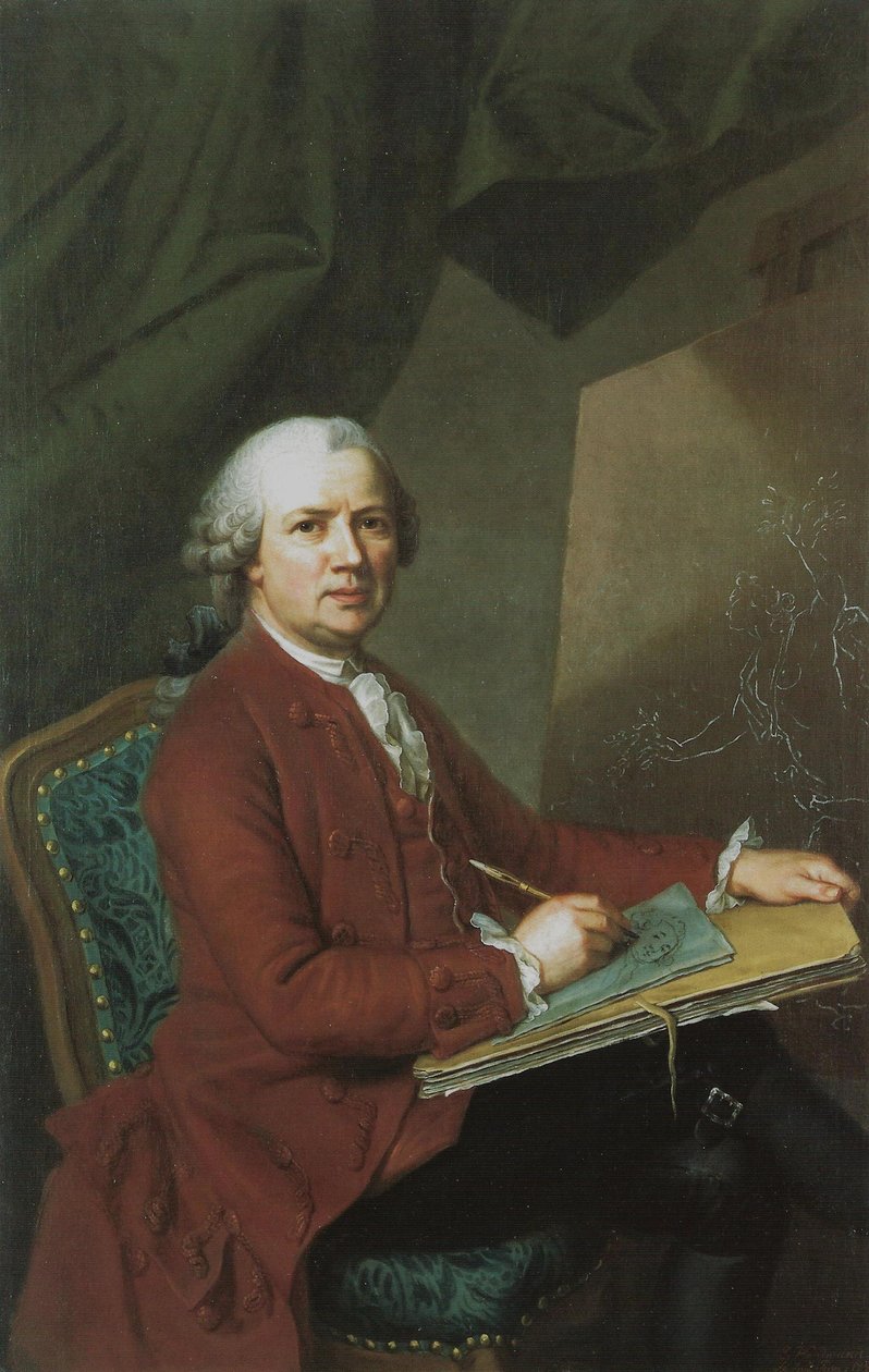selvportrett av Emanuel Handmann