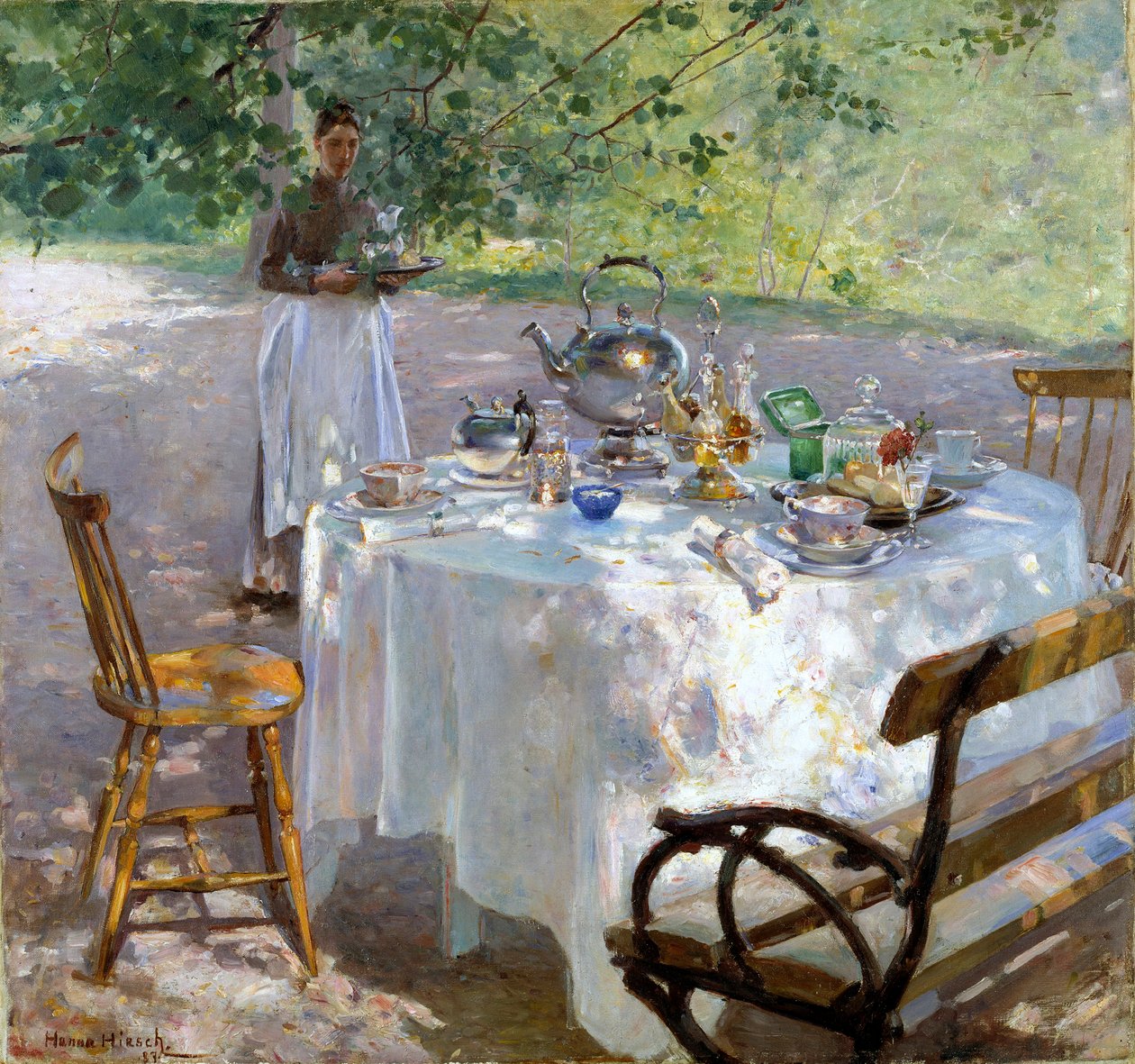 Frokosttid, 1887. av Hanna Pauli