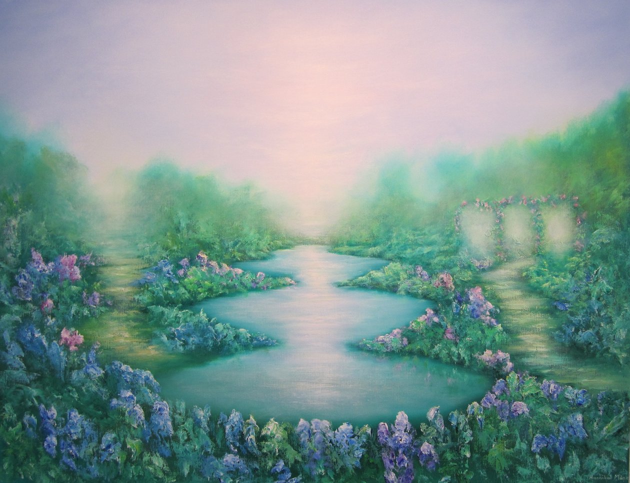 Fredens hage, 2011, av Hannibal Mane