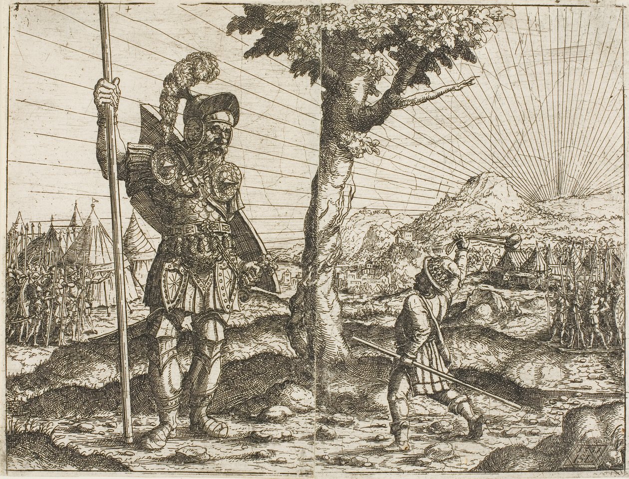 David og Goliat av Hanns Lautensack