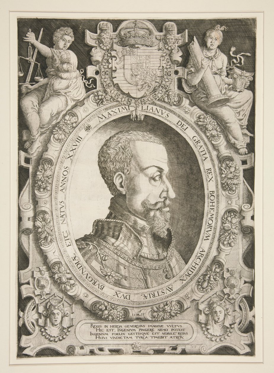 Portrett av Maximilian II (Habsburg) av Hanns Lautensack