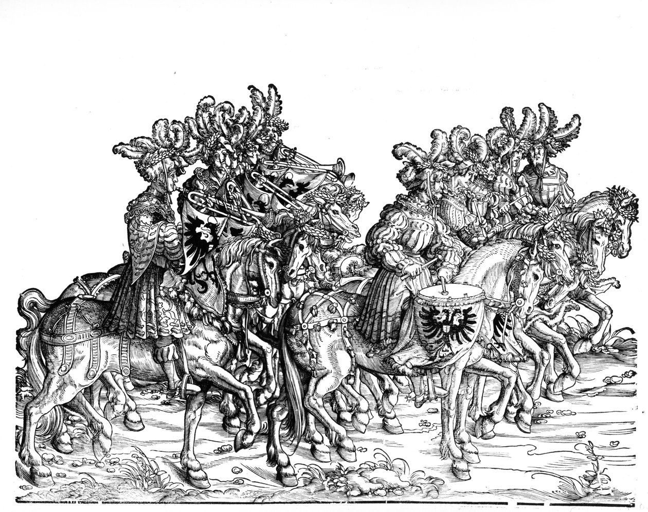 Ti musikere fra Maximilian I