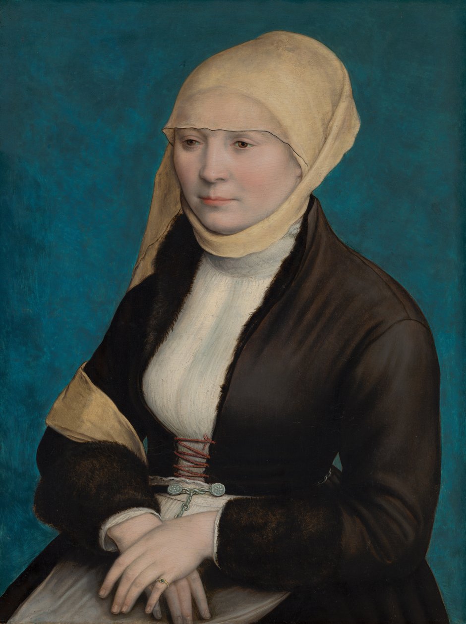 Portrett av en kvinne fra Sør -Tyskland av Hans Holbein