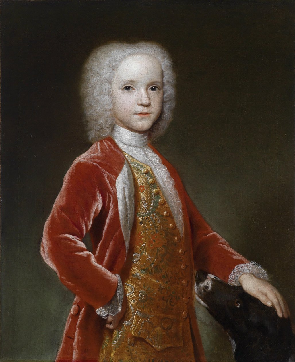 George Bubb Dodington, første baron Melcombe i barndommen av Hans Hysing