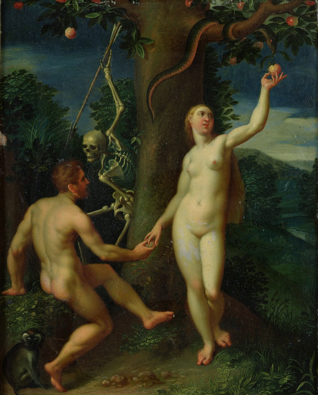 Adam og Eva av Hans I or Johann Rottenhammer