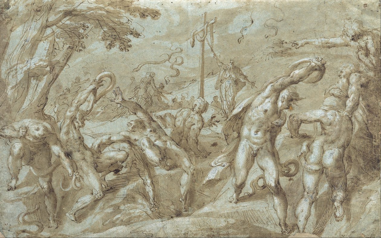 The Brazen Serpent av Hans Speckaert