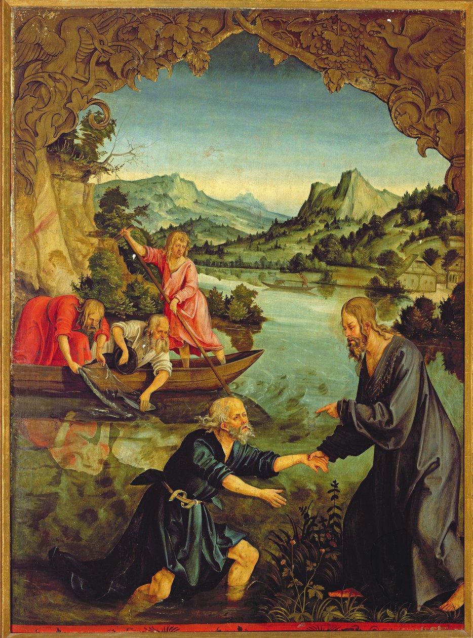 Kalling av St. Peter av Hans Suess Kulmbach