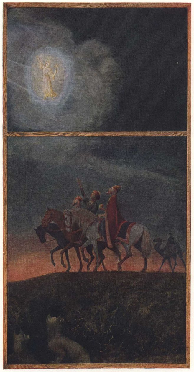 The Three KingsEnglish: three wise mann av Hans Thoma