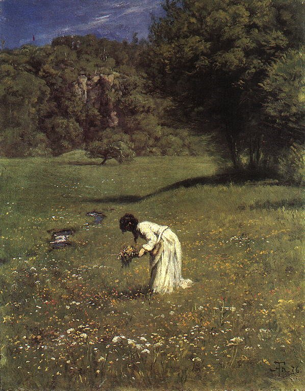 Skogseng av Hans Thoma