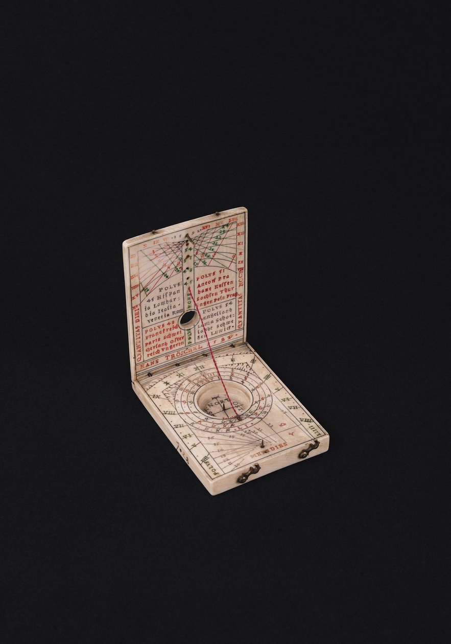 Lommekompass, 1592 av Hans Troschel