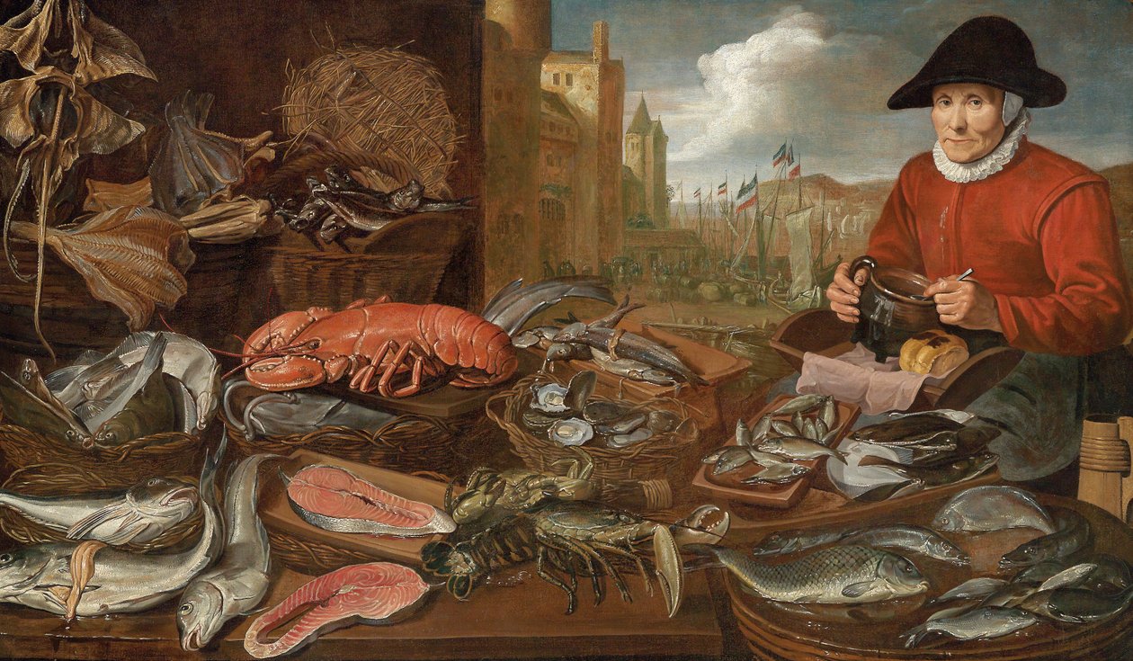 Et fiskemarked av Hans van Essen