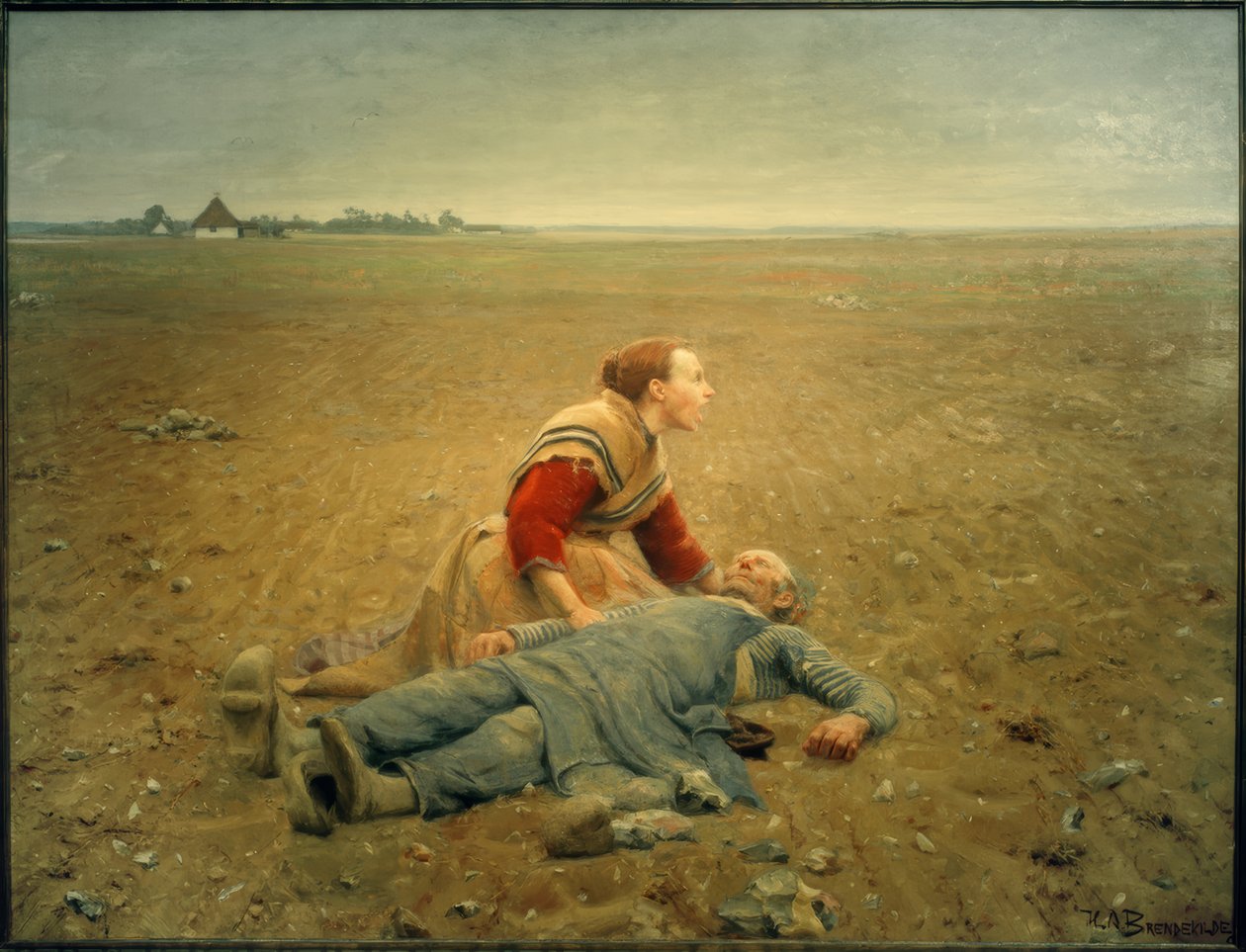 Utslitt av Hans Andersen Brendekilde