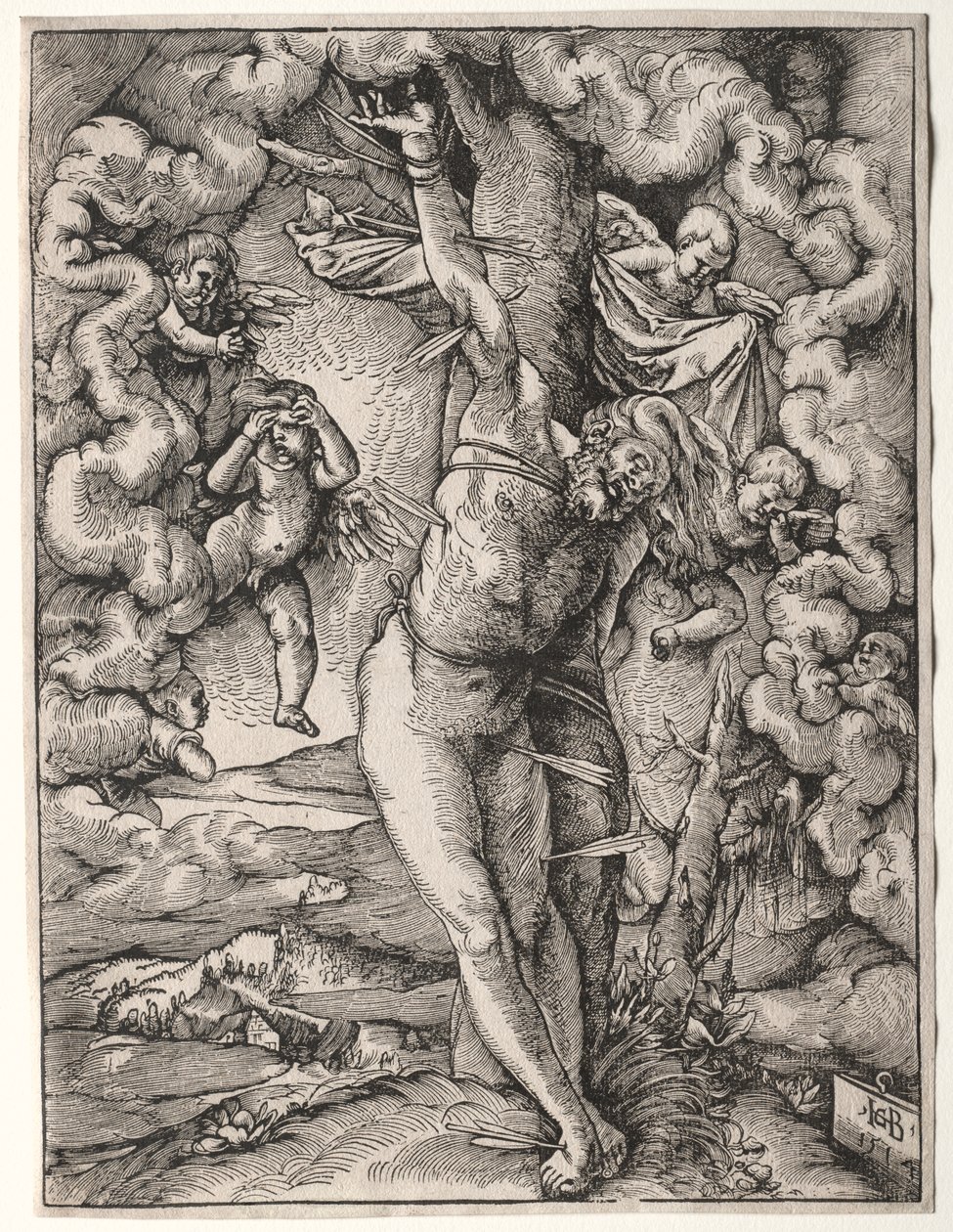 Den store St. Sebastian av Hans Baldung