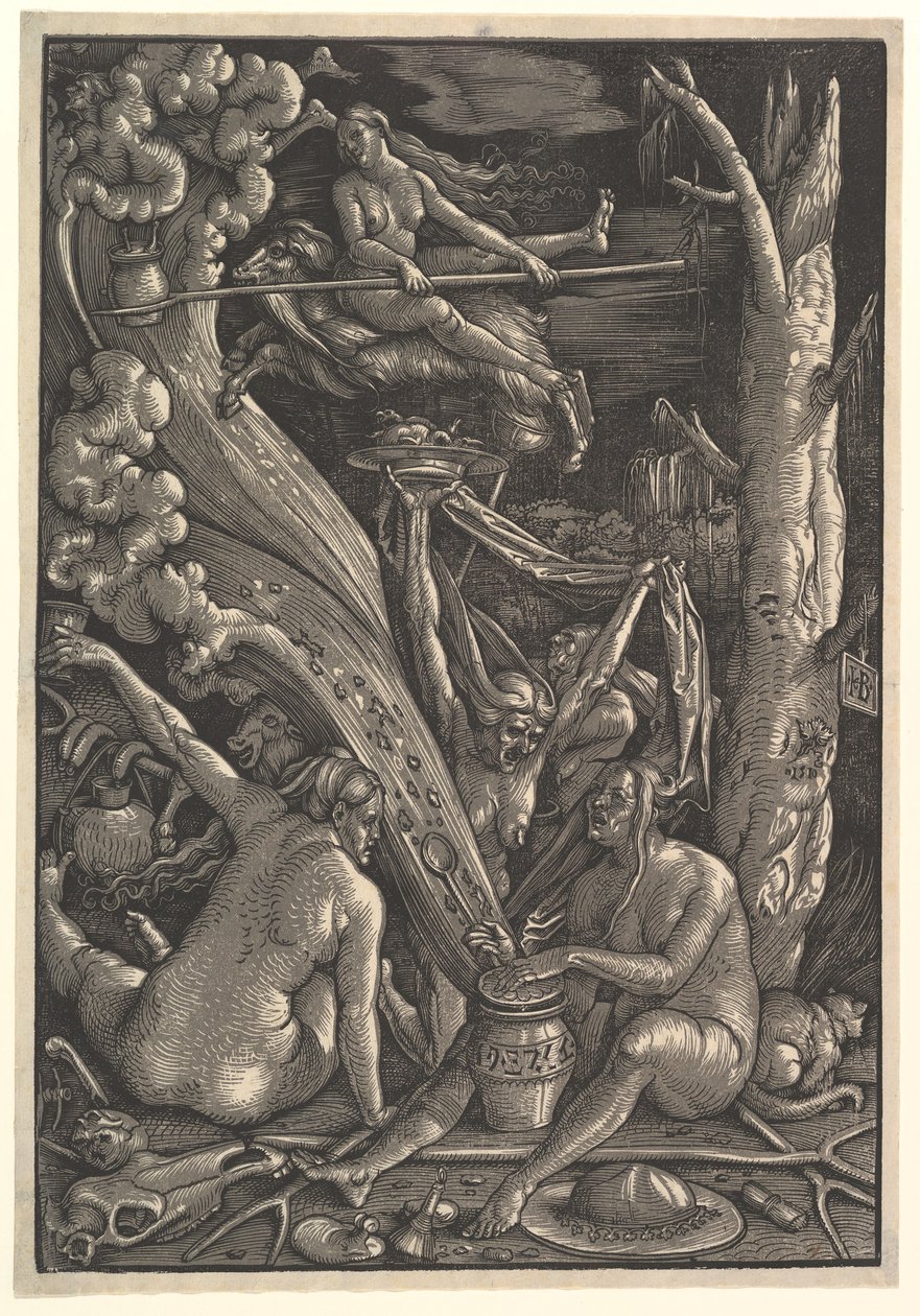 Heksene, 1510. av Hans Baldung