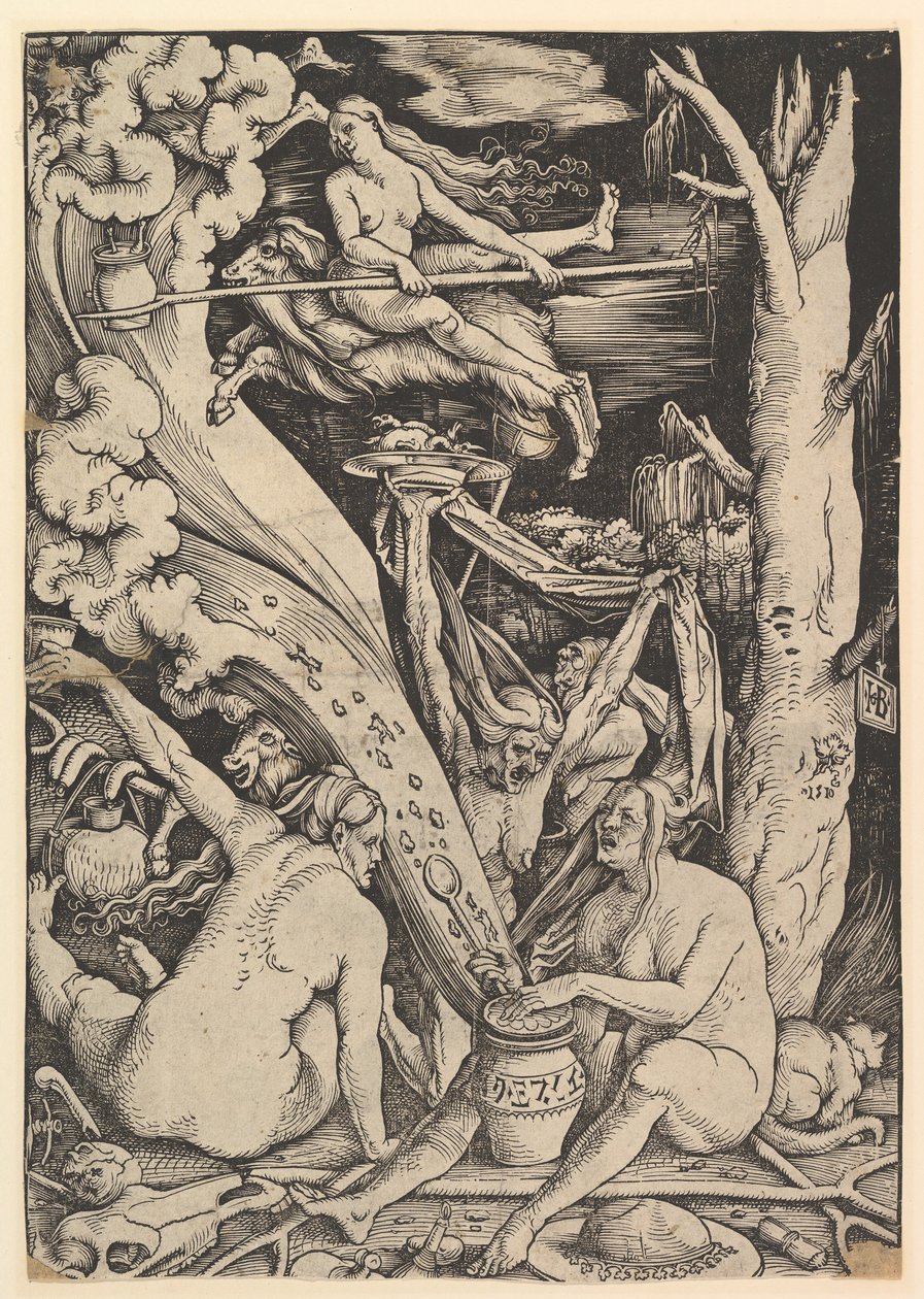 Heksene, 1510. av Hans Baldung