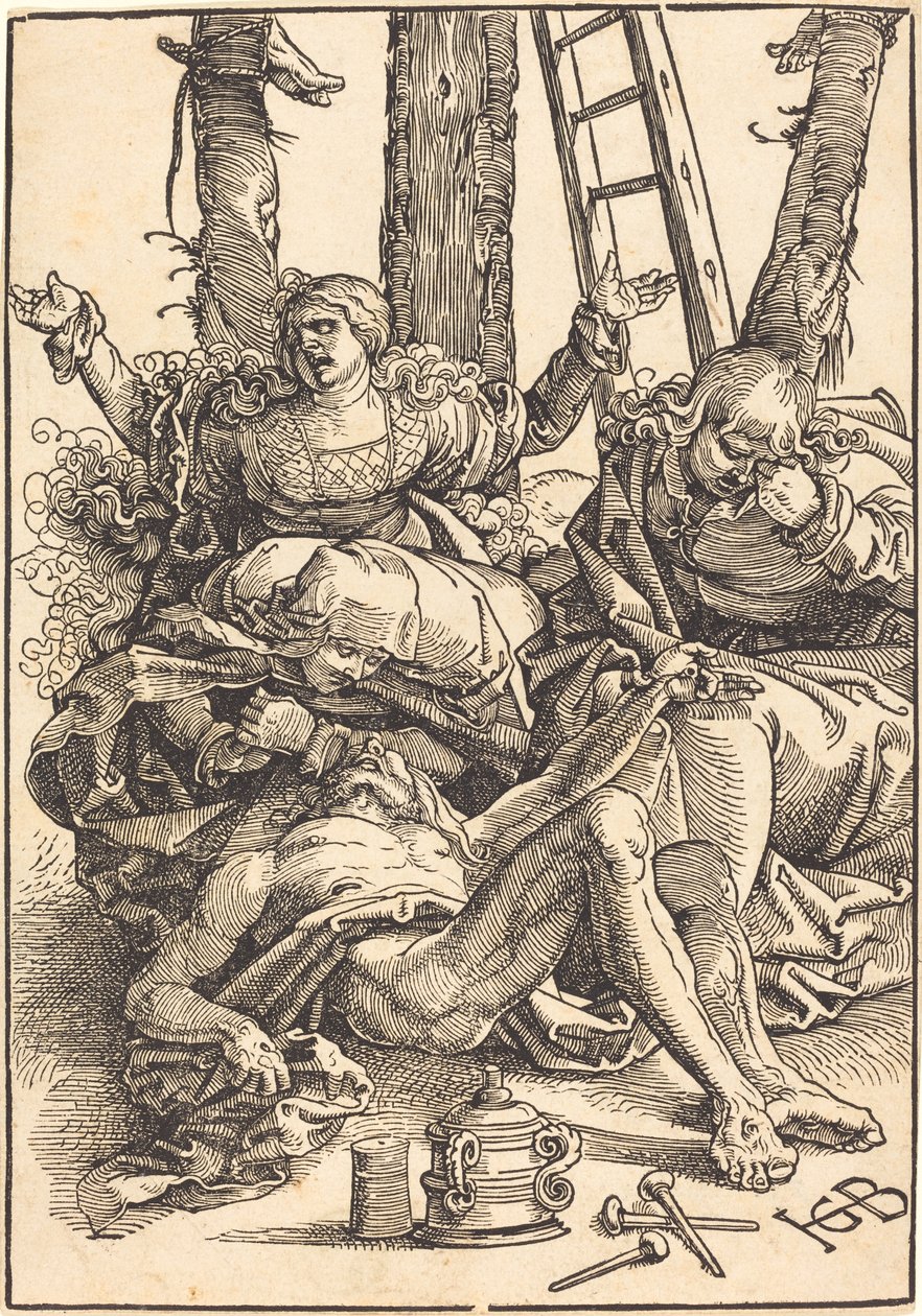 Klagesang for Kristus av Hans Baldung Grien