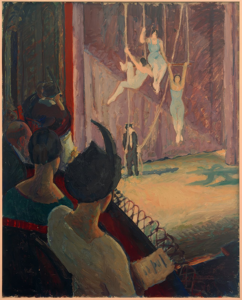 Trapesgruppe i vaudevillen av Hans Barthelmess