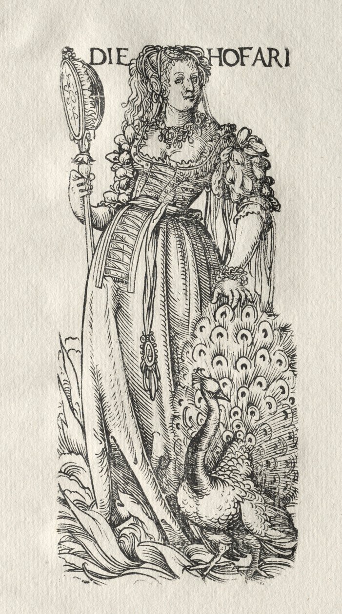 The Seven Vices: Pride, ca. 1510. av Hans Burgkmair