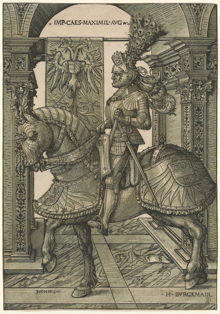 Keiser Maximilian I av Hans Burgkmair I