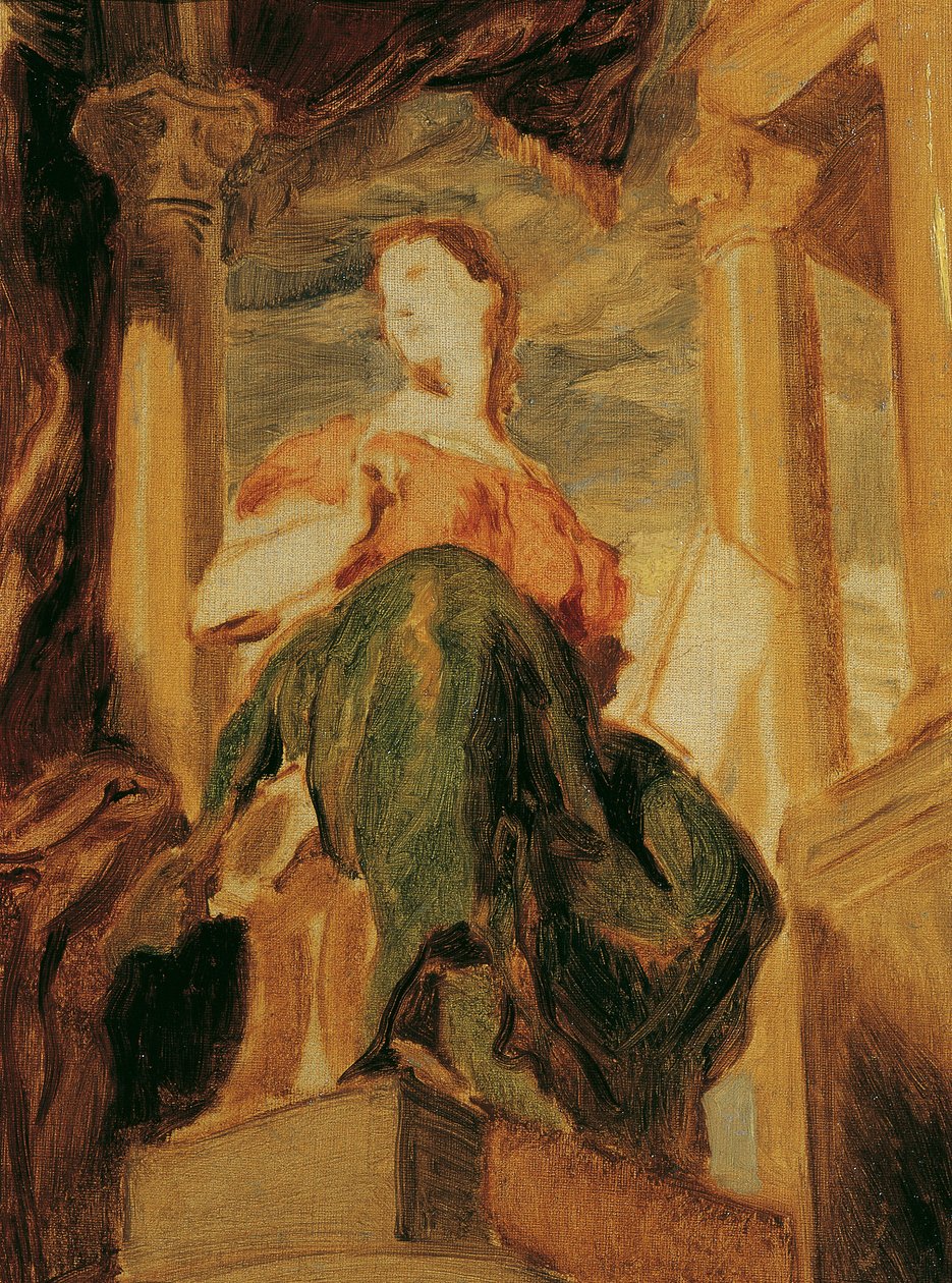 Die Muse Clio av Hans Canon