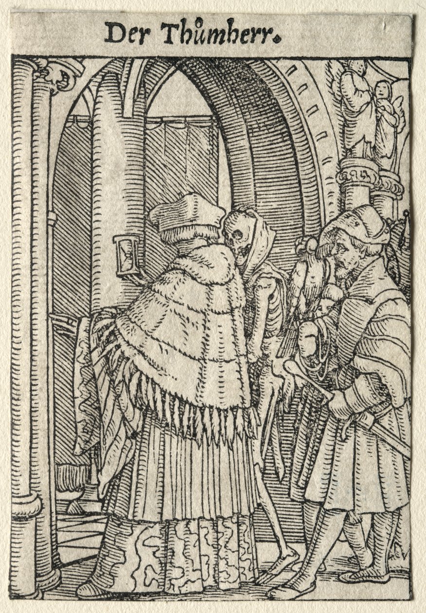Dødedansen: Kanonen av Hans Holbein