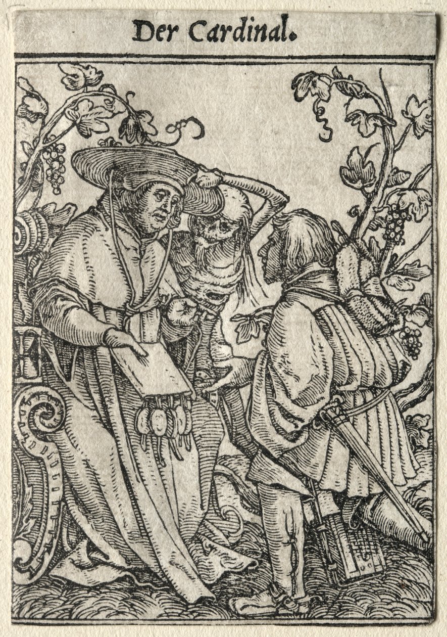Dødedansen: Kardinal av Hans Holbein