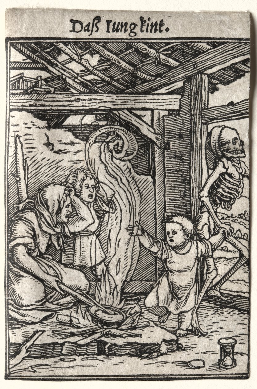 Dødedansen: Barnet av Hans Holbein