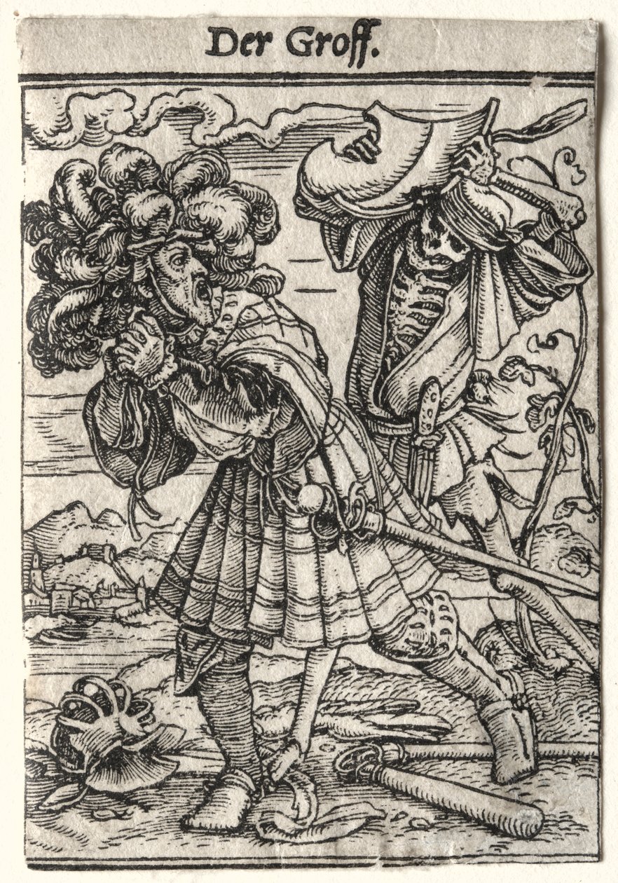 Dødedansen: Greven av Hans Holbein