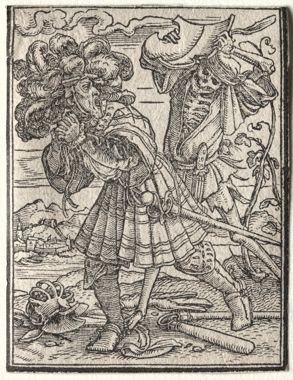 Dødedansen: Greven av Hans Holbein