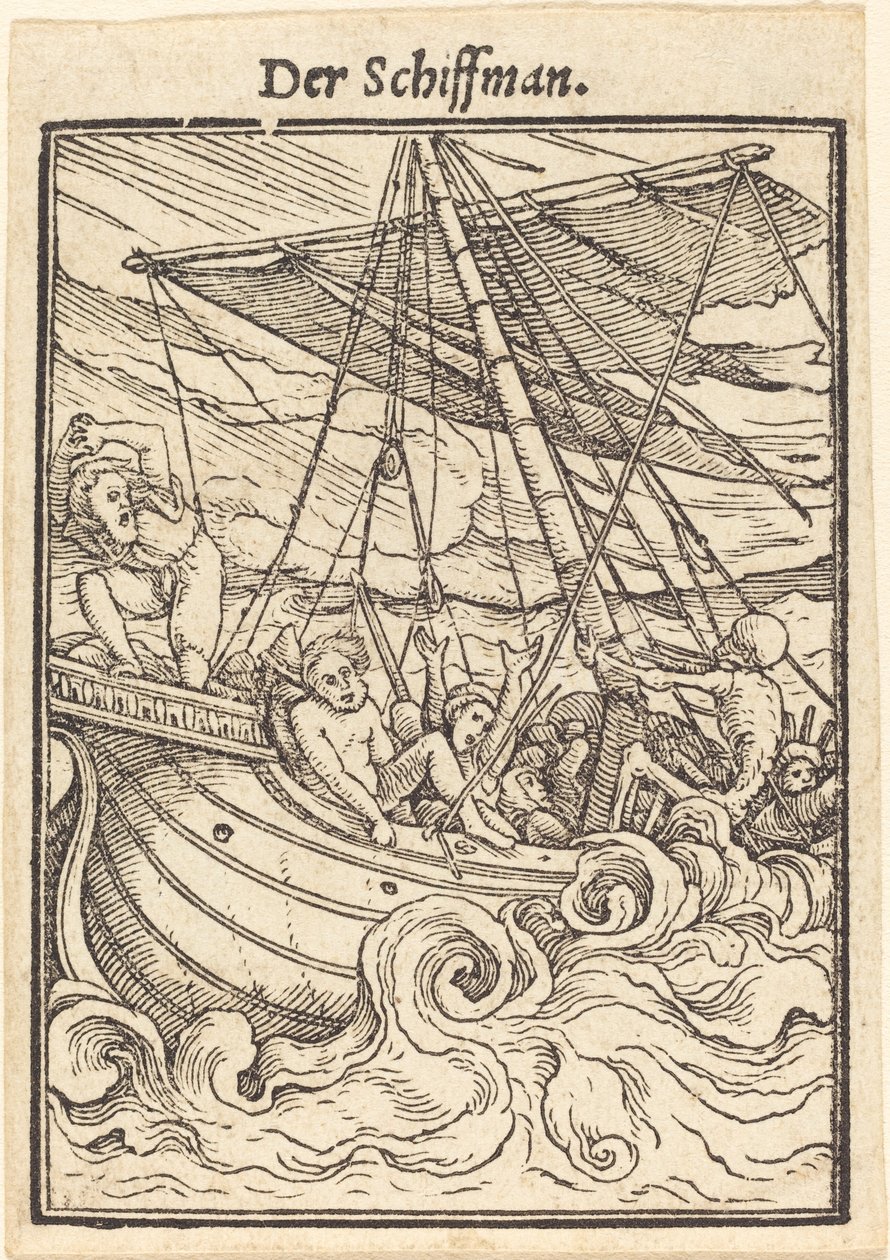 Skipsmannen. av Hans Holbein der Jüngere
