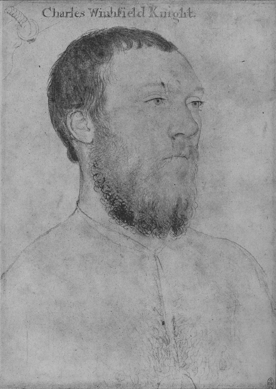 Sir Charles Wingfield, c1532-1540 1945 av Hans Holbein der Jüngere