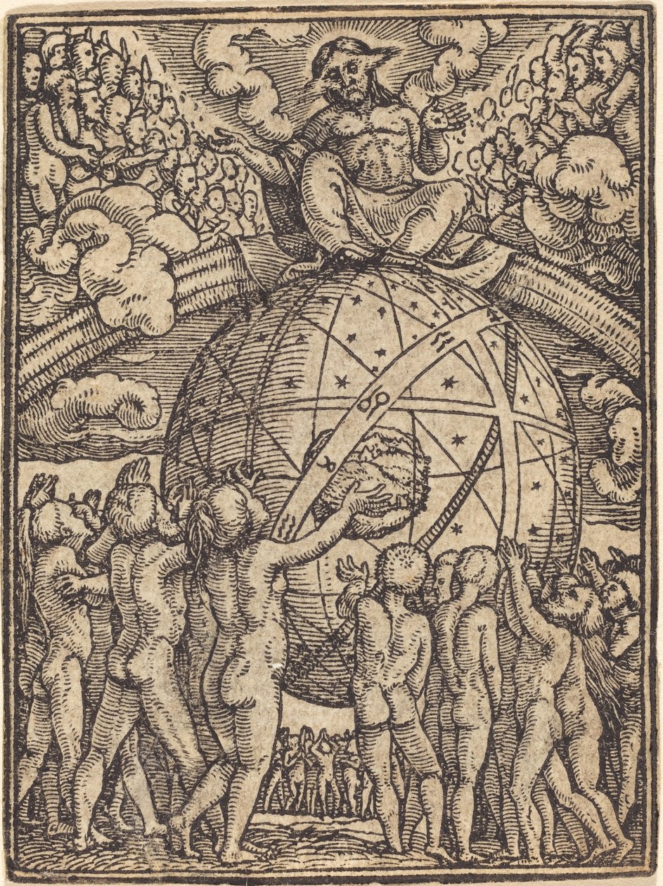 Den siste dommen. av Hans Holbein der Jüngere