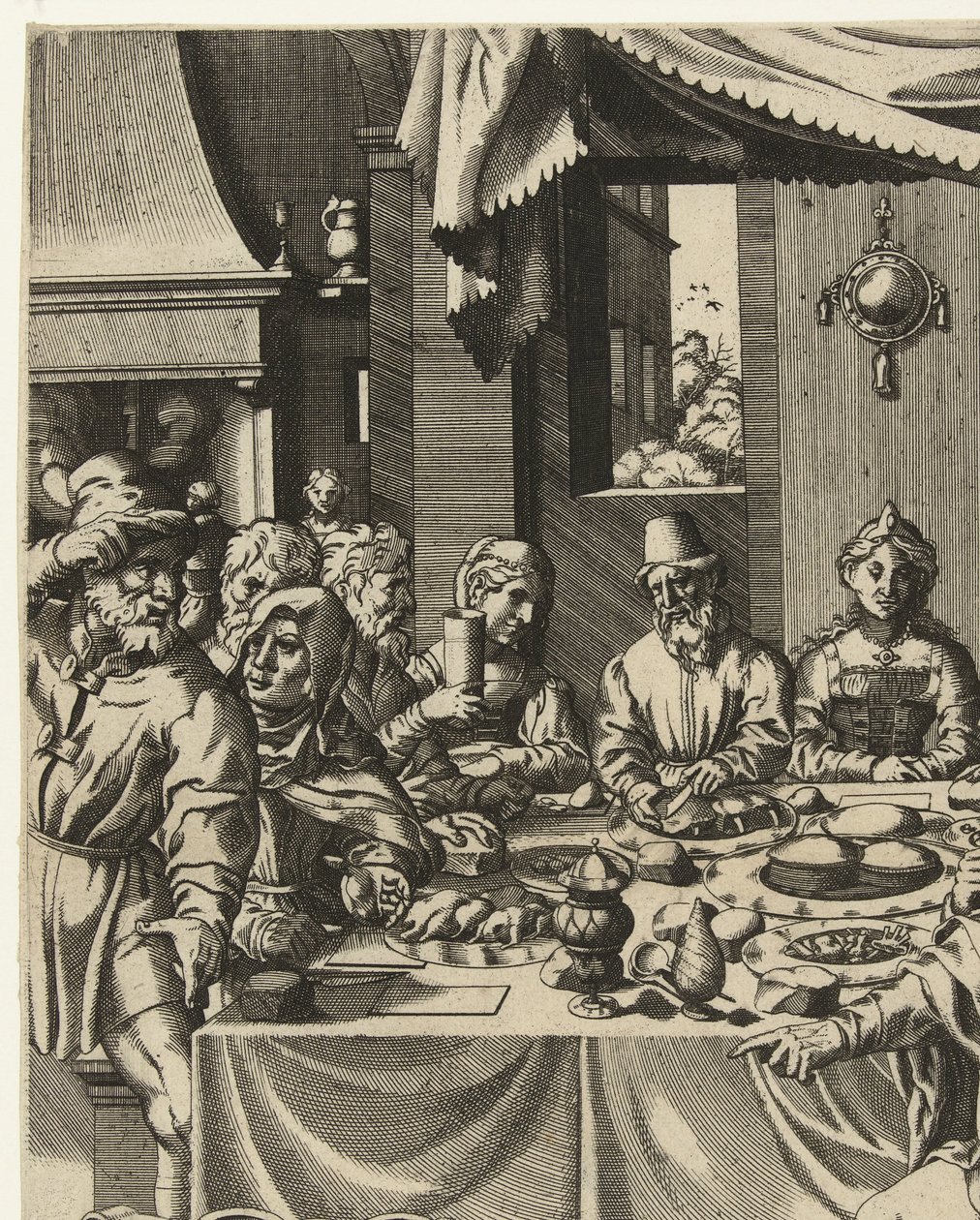 Bryllup i Cana av Hans Liefrinck (I) (attributed to)