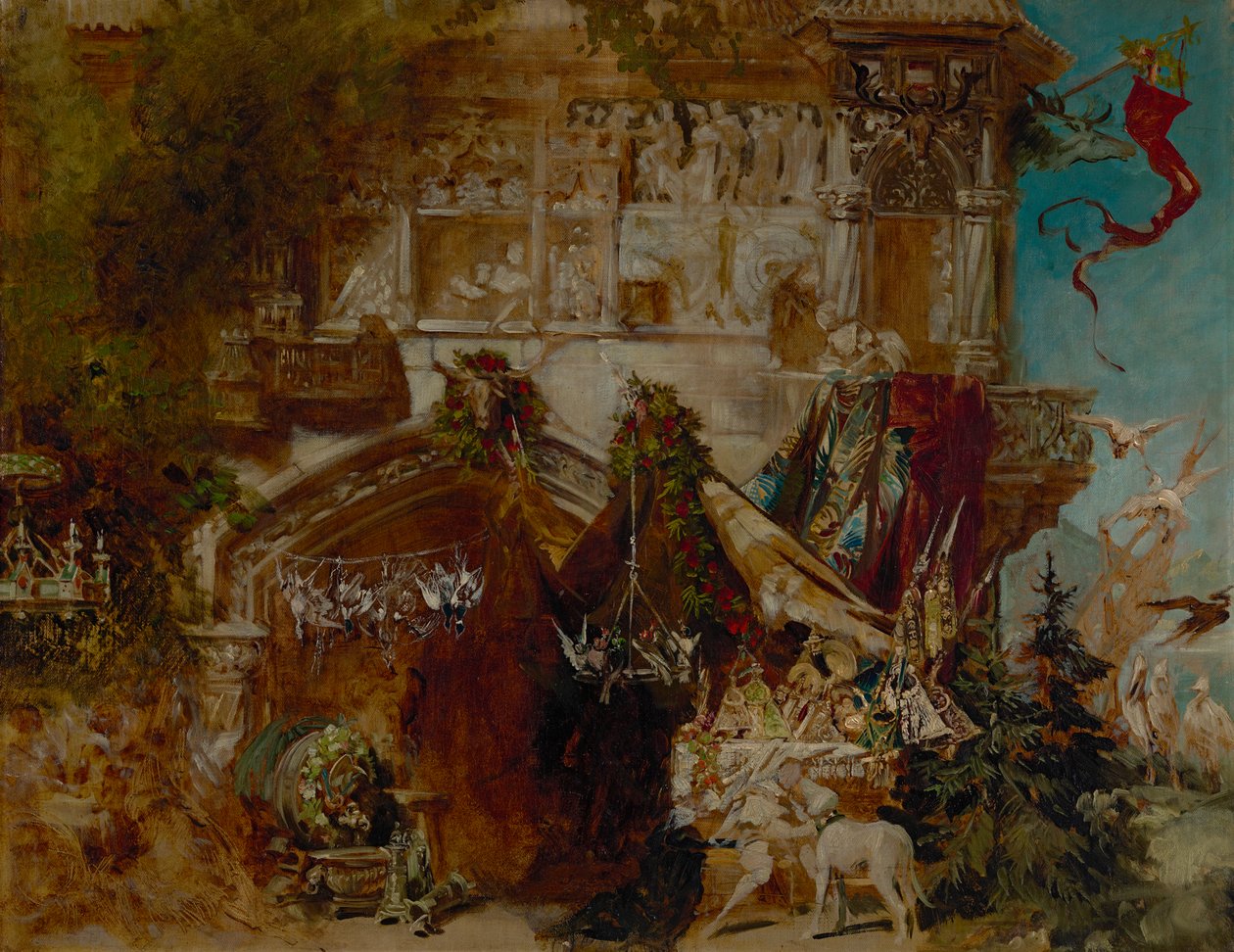 Jaktslottet av Hans Makart