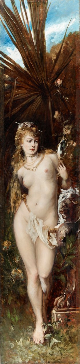 De fem sansene: Ansiktet av Hans Makart