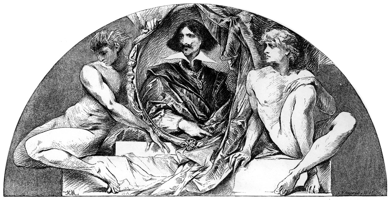 Diego Velazquez , spansk kunstner, c1880-1882 av Hans Makart