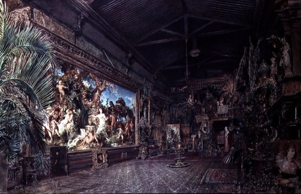 Kunstnerens studio av Hans Makart