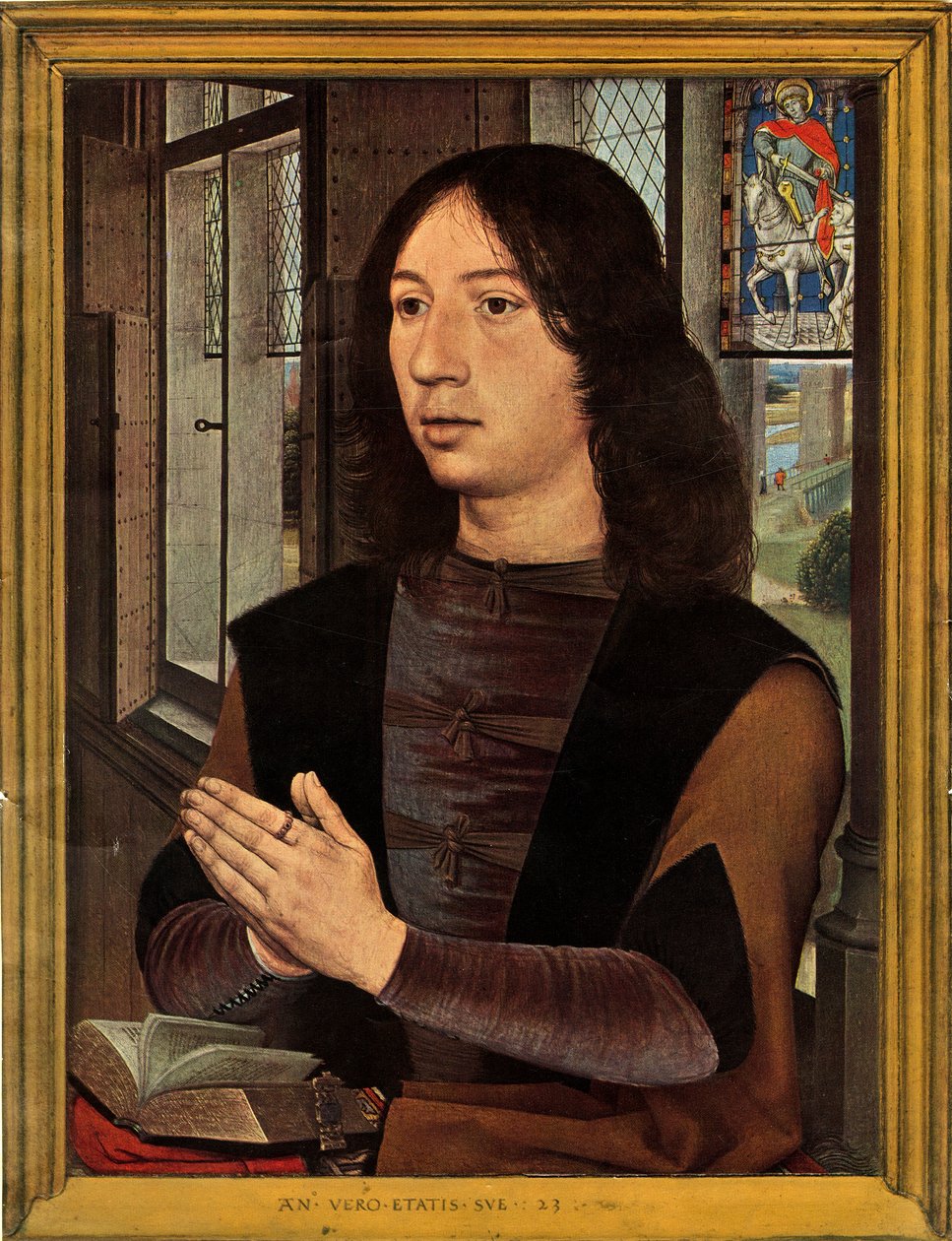 Portrett av Martin Van Nieuwenhowen, 1478. av Hans Memling